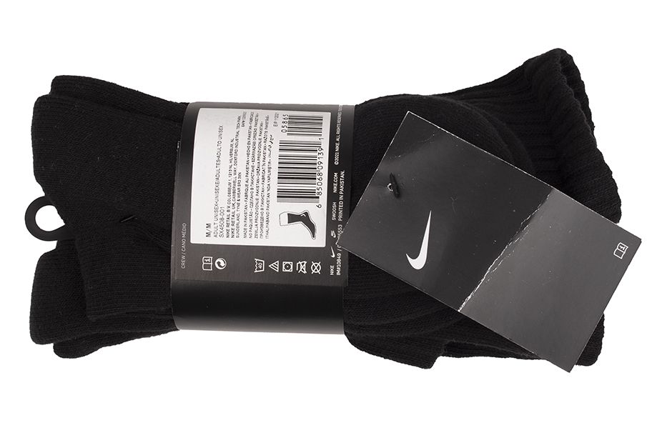 Nike Skarpety Value Cotton Crew 3pary SX4508 001