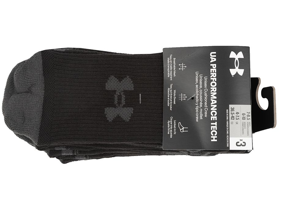 Under Armour Skarpety Performance Tech 3pack 1379512 001