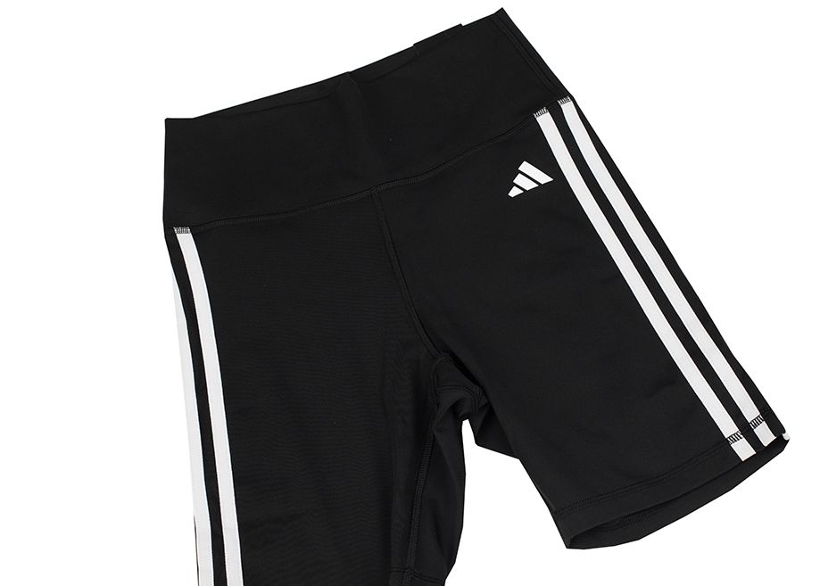 adidas Spodenki damskie Training Essentials 3-Stripes High-Waisted HK9964