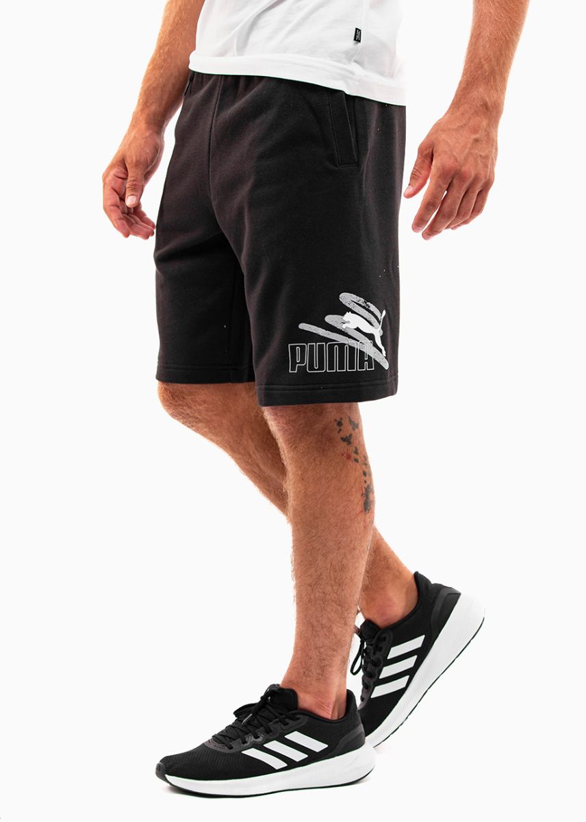 PUMA Spodenki męskie ESS+ LOGO LAB Graphic Shorts 10 678989 01