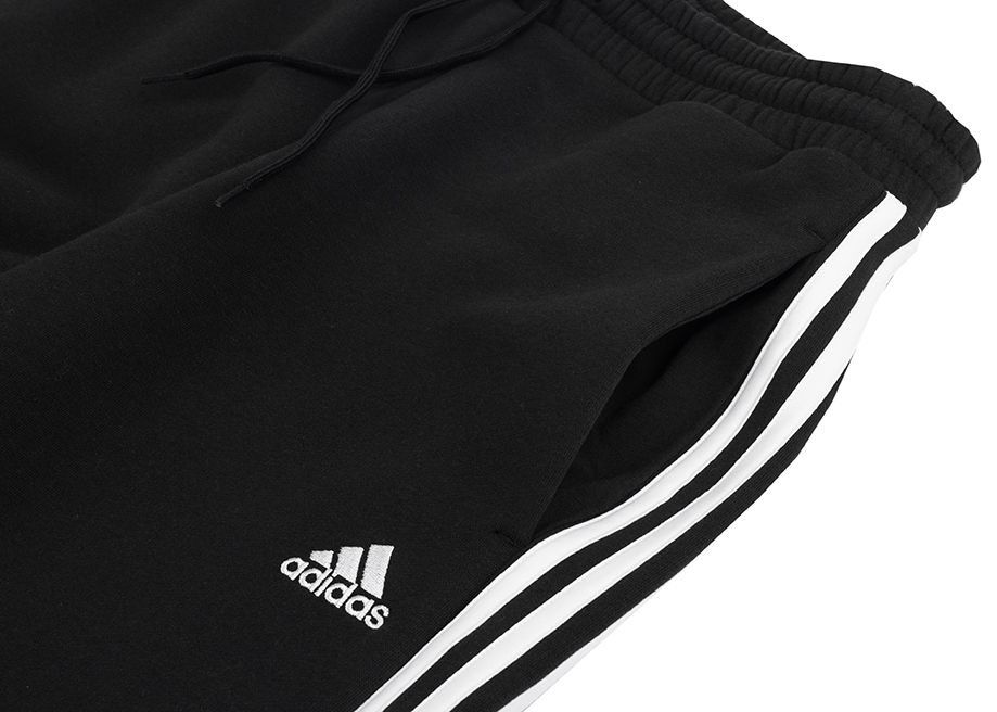 adidas Spodnie damskie Essentials 3-Stripes Open Hem Fleece HZ5748