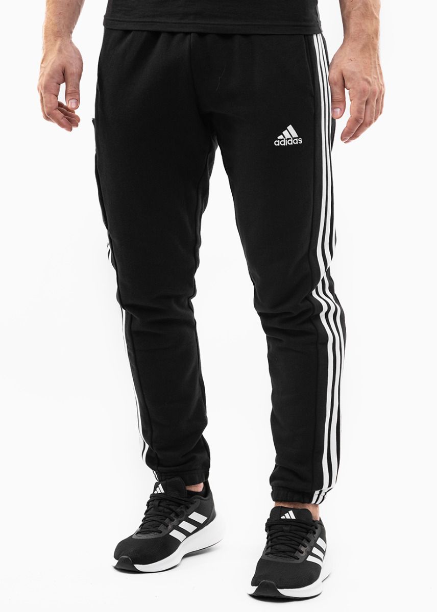 adidas Spodnie męskie Essentials FT Cuff 3-Stripes IC0050