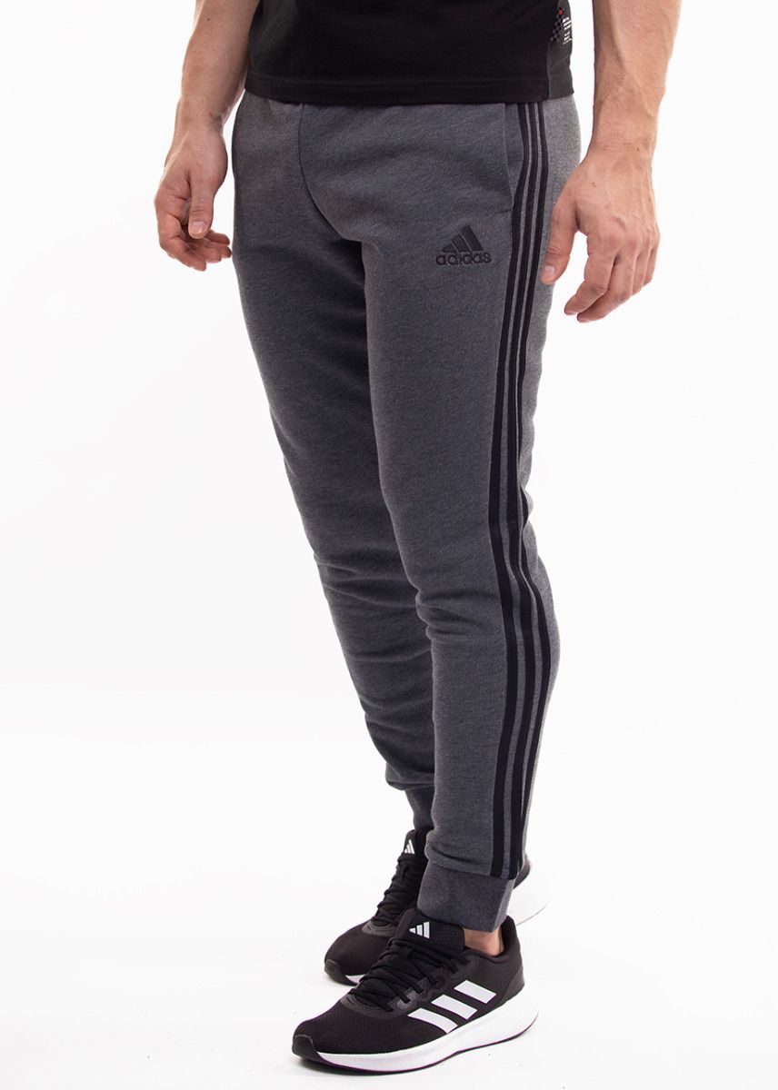 adidas Spodnie męskie Essentials French Terry Tapered Cuff 3-Stripes Pants H12256