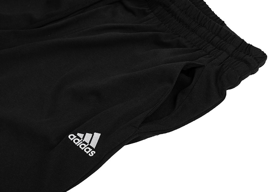 adidas Spodnie męskie Essentials Single Jersey Tapered Elasticized Cuff Logo IC0055