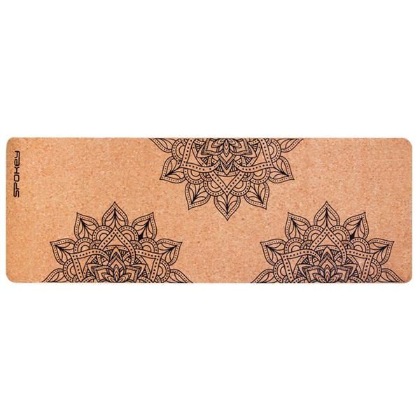 Spokey Mata do jogi korkowa Savasana GN Mand 926537 Spokey Mata do jogi korkowa Savasana GN Mand 926537