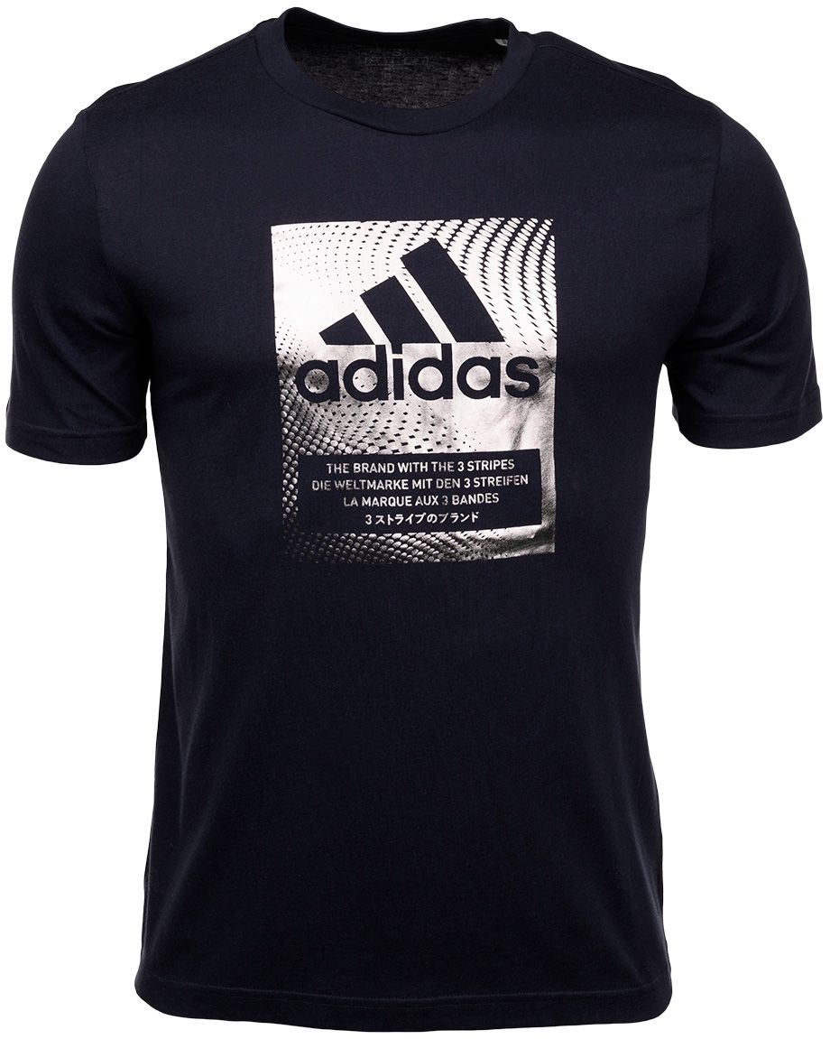 adidas koszulka męska Badge Of Sport Box Foil Graphic GS6319