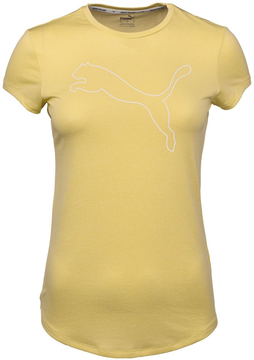 Puma koszulka damska RTG Heather Logo Tee żółta 586455 40