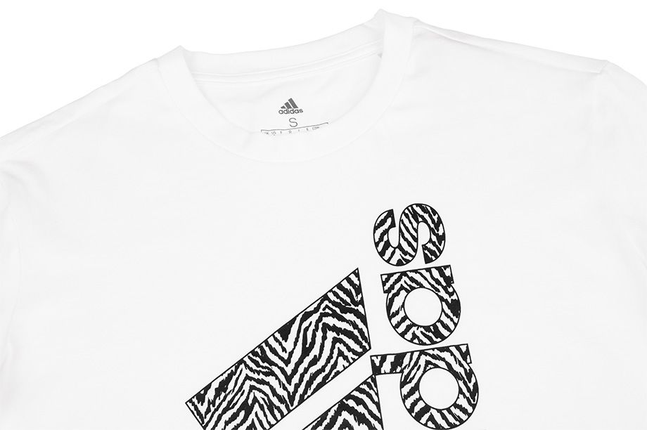 adidas koszulka damska Zebra Logo Grap H14695
