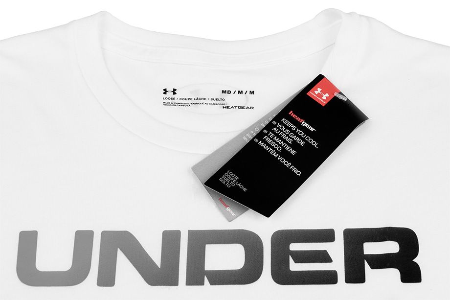 Under Armour Koszulka męska Team Issue Wordmark SS 1329582 100 Under Armour Koszulka męska Team Issue Wordmark SS 1329582 100