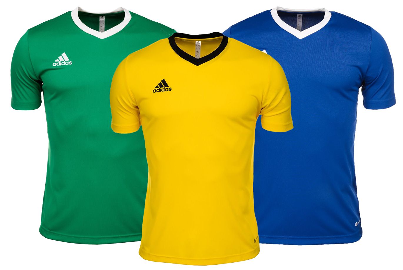 adidas Zestaw koszulek dziecięcych Entrada 22 Jersey HG3948/HI2126/HI2127