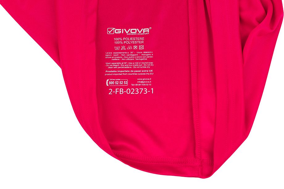 Givova Zestaw koszulek Revolution Interlock MAC04 0304/1204/0403