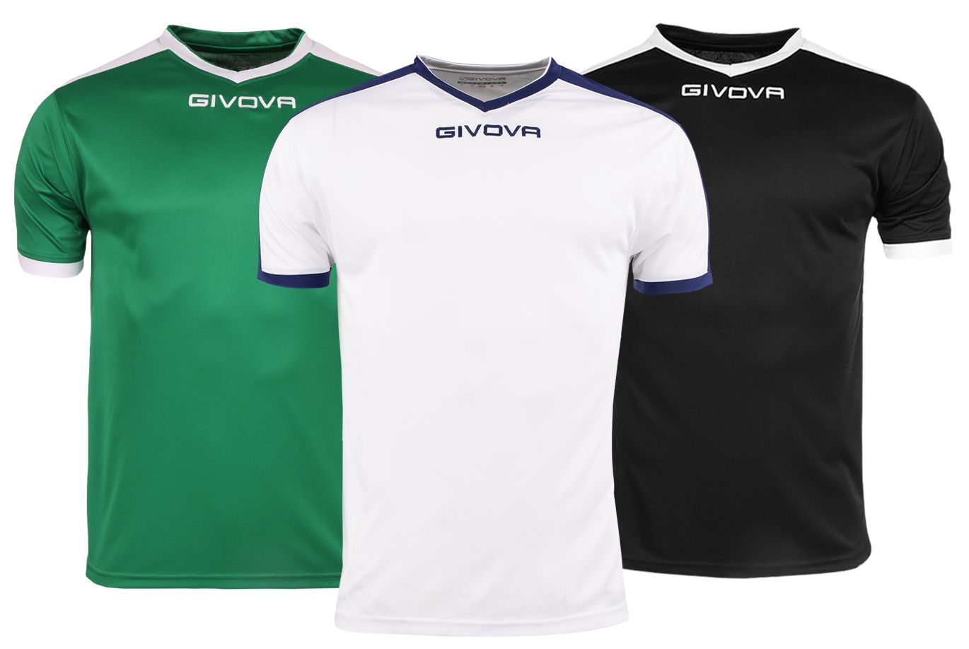 Givova Zestaw koszulek Revolution Interlock MAC04 0304/1303/1003