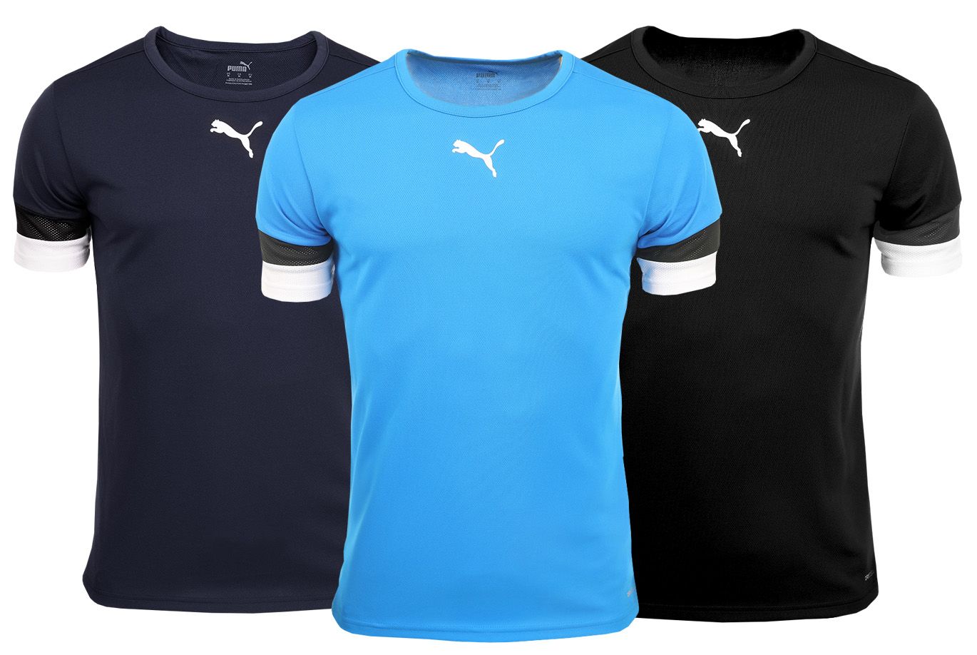 PUMA Zestaw koszulek męskich teamRISE Jersey 704932 02/06/03