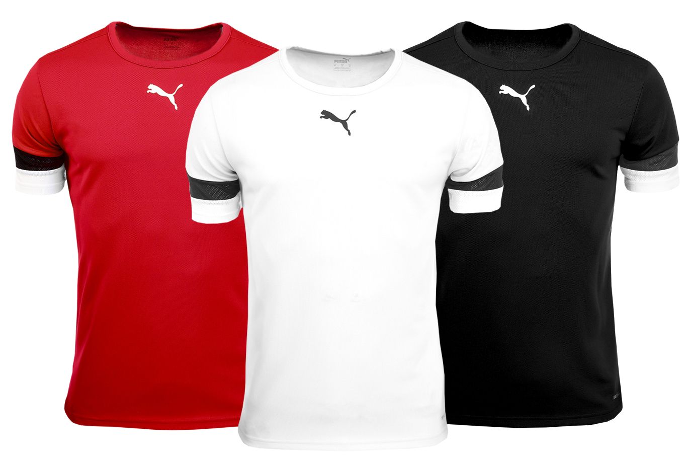 PUMA Zestaw koszulek męskich teamRISE Jersey 704932 04/01/03