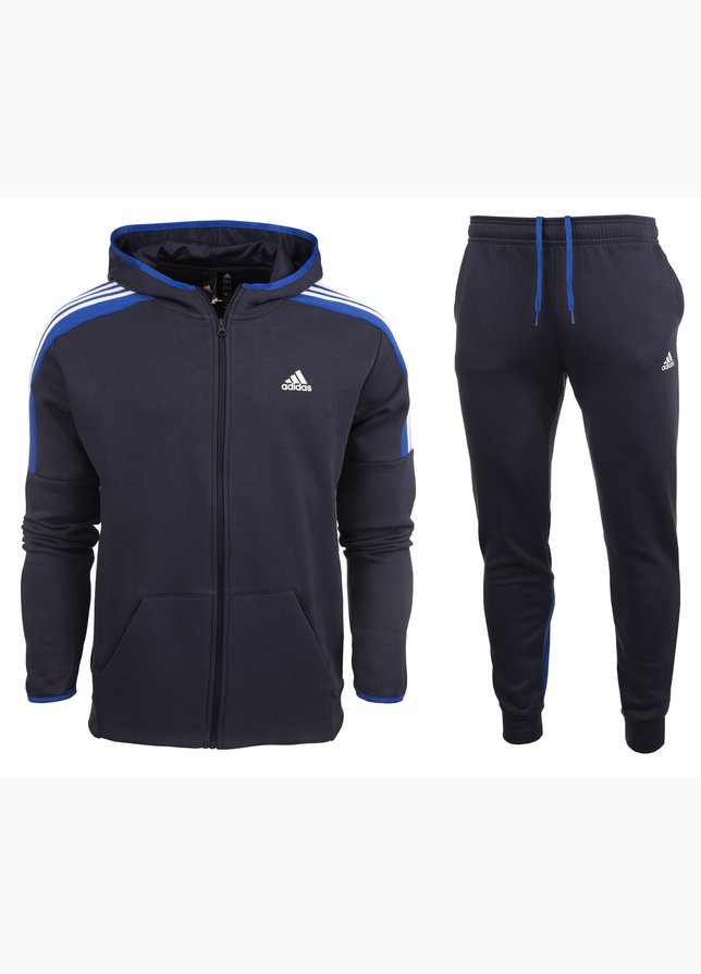 adidas Dres męski Fleece Colorblock HK4463 adidas Dres męski Fleece Colorblock HK4463