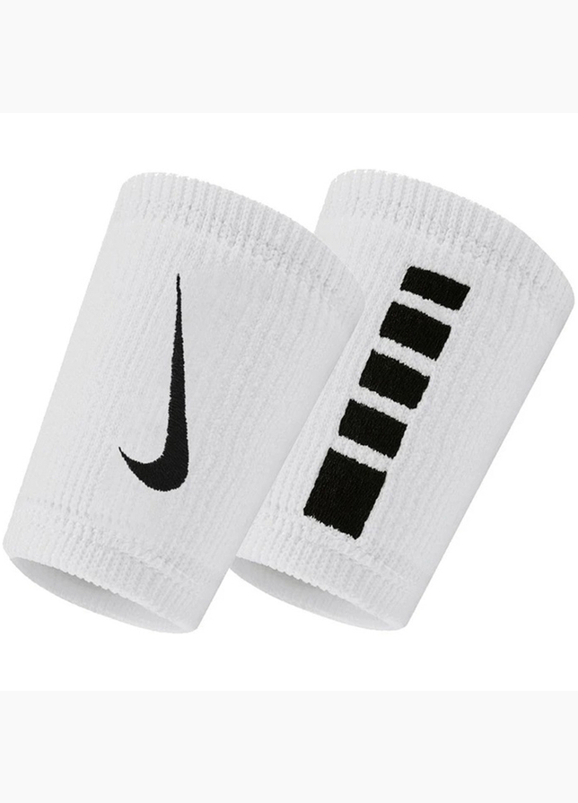 Nike Frotki na nadgarstek Elite Doublewide Wristbans 2 pcs N1006700101OS Nike Frotki na nadgarstek Elite Doublewide Wristbans 2 pcs N1006700101OS
