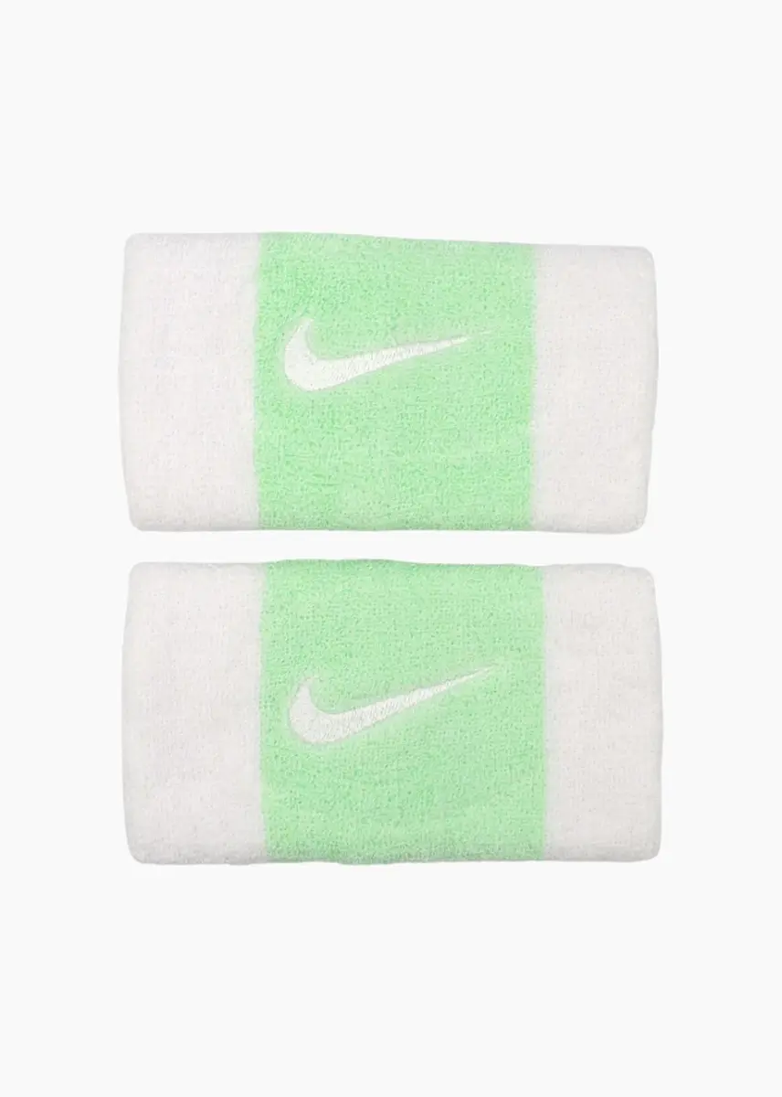 Nike Frotki na nadgarstek Swoosh Doublewide Wristbands 2PCS N0001586117OS