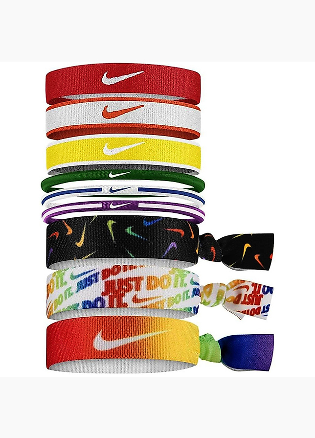 Nike Gumki do włosów Mixed 9pcs N0003537950OS Nike Gumki do włosów Mixed 9pcs N0003537950OS
