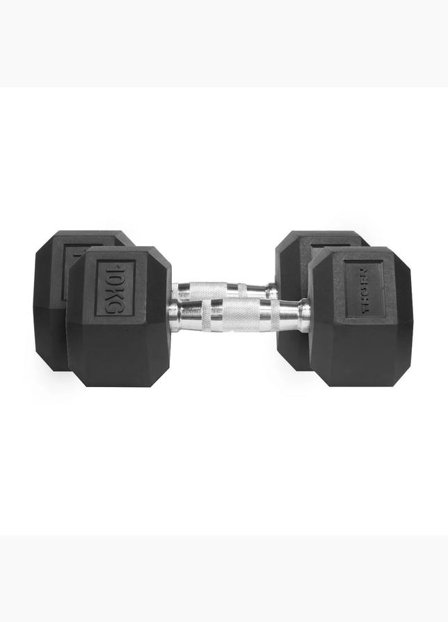 THORN FIT Hantle Hex Rubber Dumbbell 10,0kg 2 pcs THORN FIT Hantle Hex Rubber Dumbbell 10,0kg 2 pcs