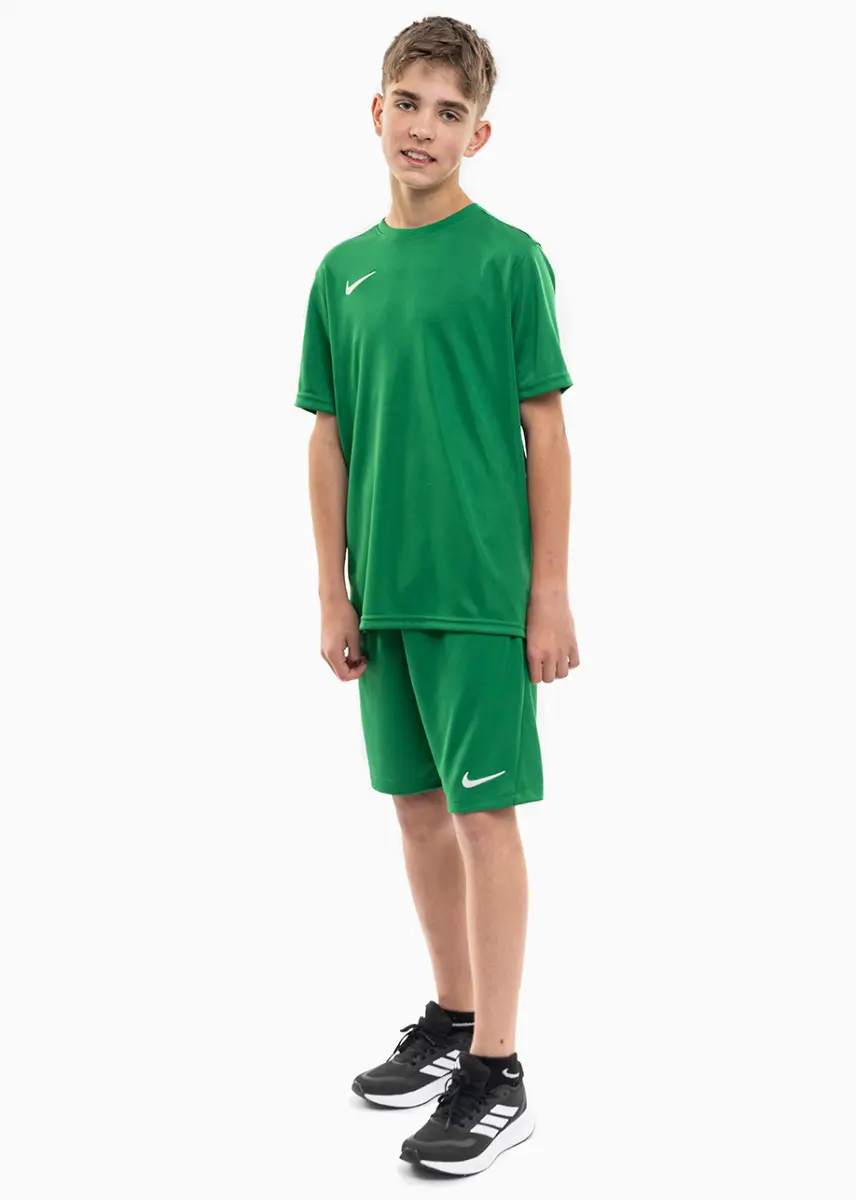 Nike dziecięcy strój sportowy koszulka spodenki Dry Park VII JSY SS BV6741 302/BV6865 302