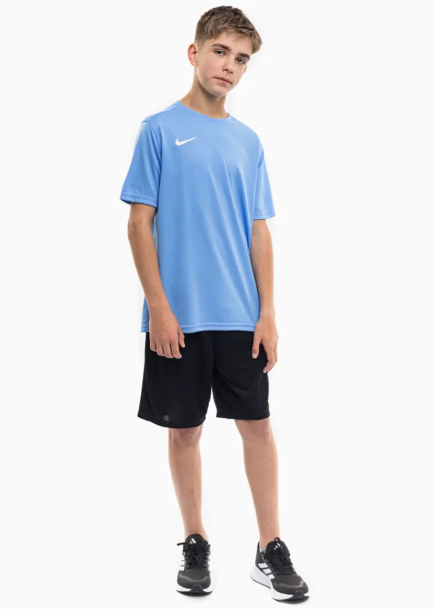 Nike dziecięcy strój sportowy koszulka spodenki Dry Park VII JSY SS BV6741 412/BV6865 010
