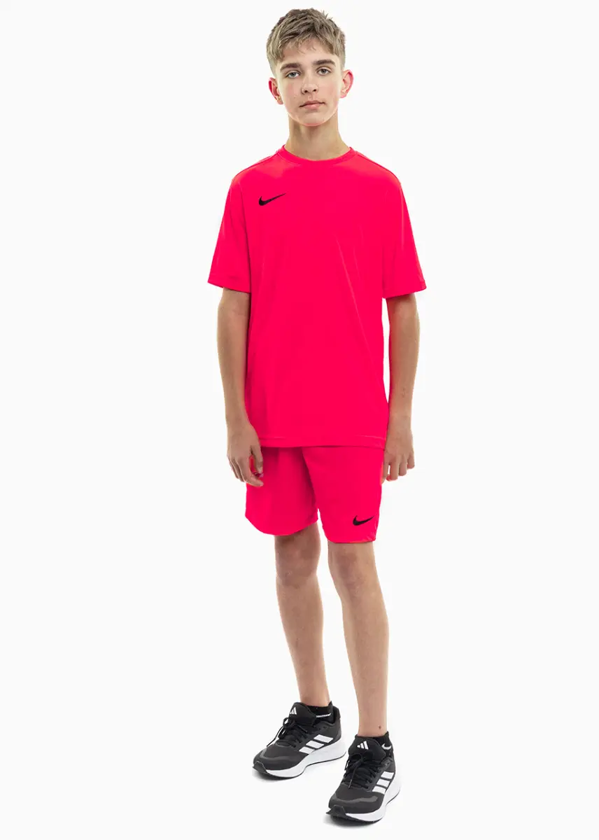 Nike dziecięcy strój sportowy koszulka spodenki Dry Park VII JSY SS BV6741 635/BV6865 635