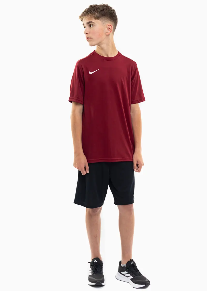 Nike dziecięcy strój sportowy koszulka spodenki Dry Park VII JSY SS BV6741 677/BV6865 010