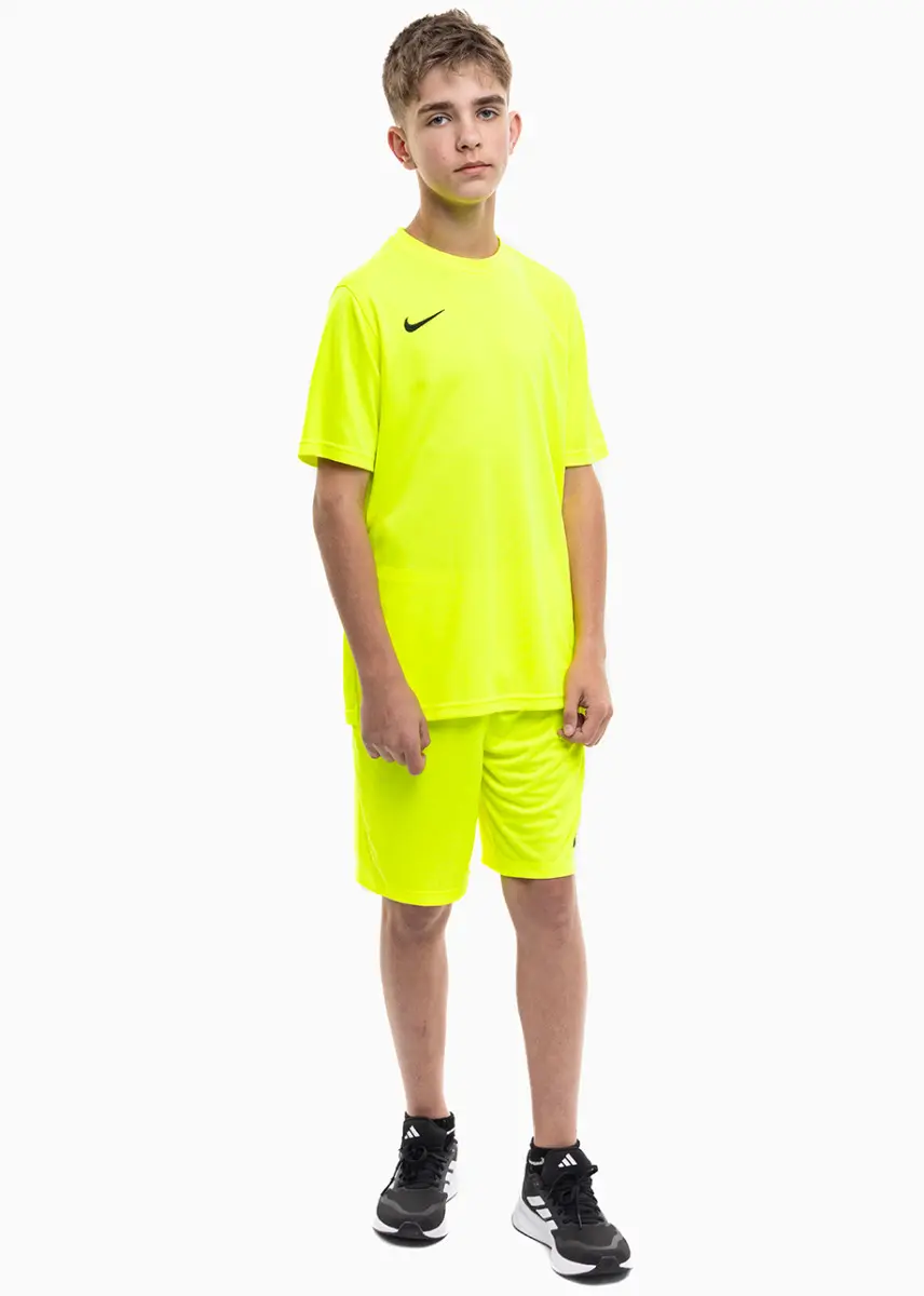 Nike dziecięcy strój sportowy koszulka spodenki Dry Park VII JSY SS BV6741 702/BV6865 702