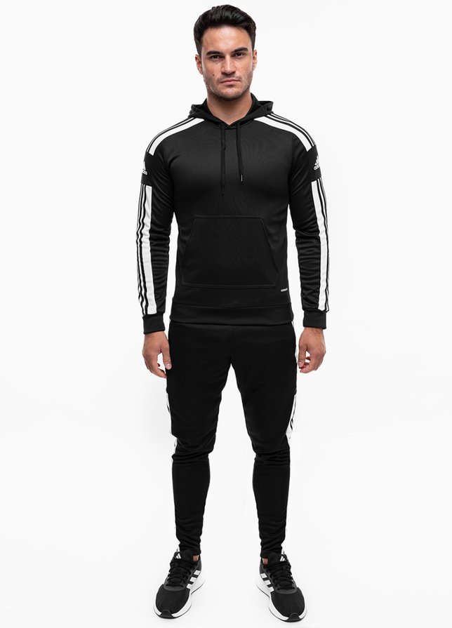 adidas Komplet męski Squadra 21 Training Hoodie GK9548/GK9545 adidas Komplet męski Squadra 21 Training Hoodie GK9548/GK9545