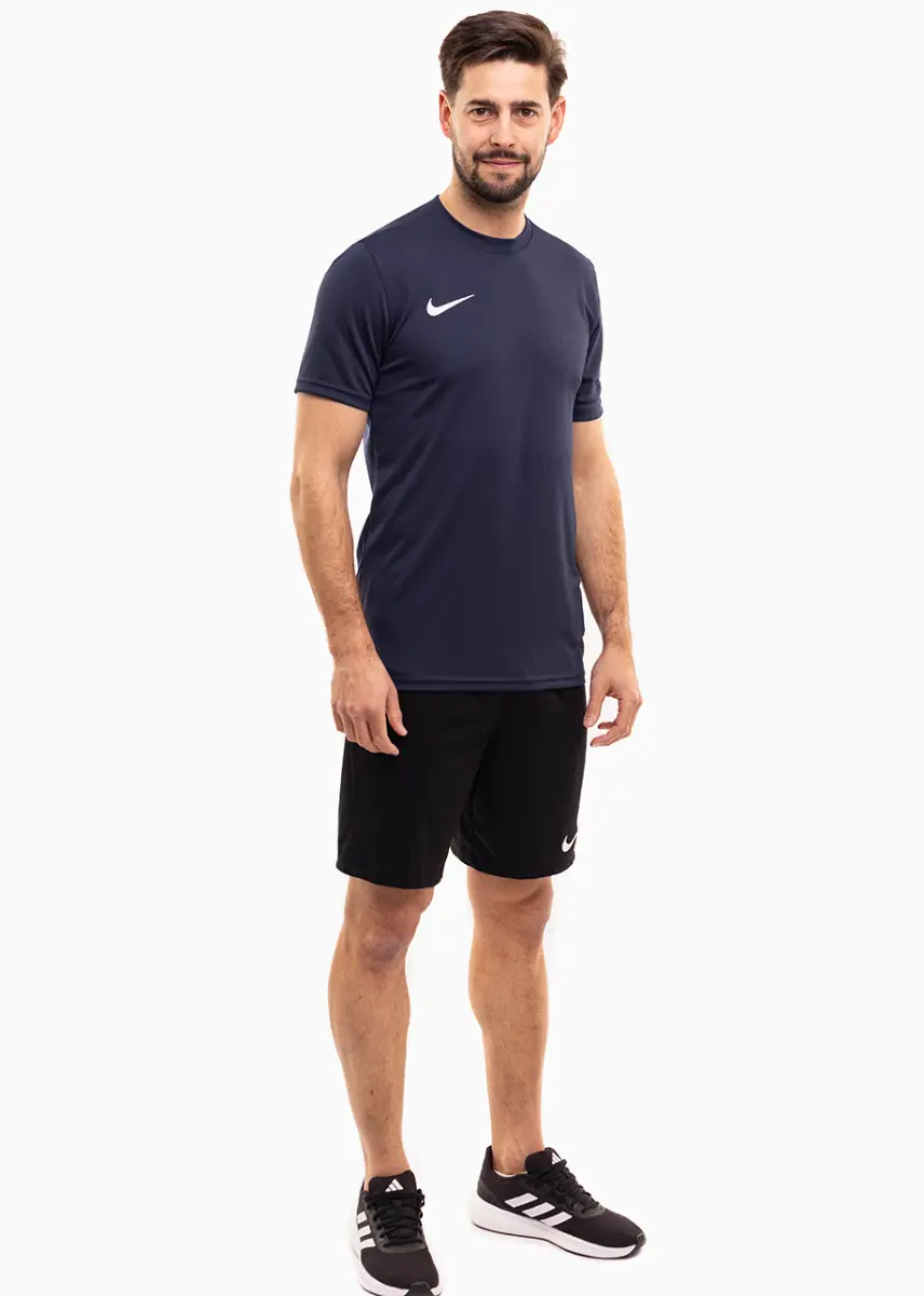 Nike męski strój sportowy koszulka spodenki Dry Park VII JSY SS BV6708 410/BV6855 010