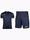 Zdjęcie Nike męski strój sportowy koszulka spodenki Dry Park VII JSY SS BV6708 410/BV6855 410 wariantu produktu