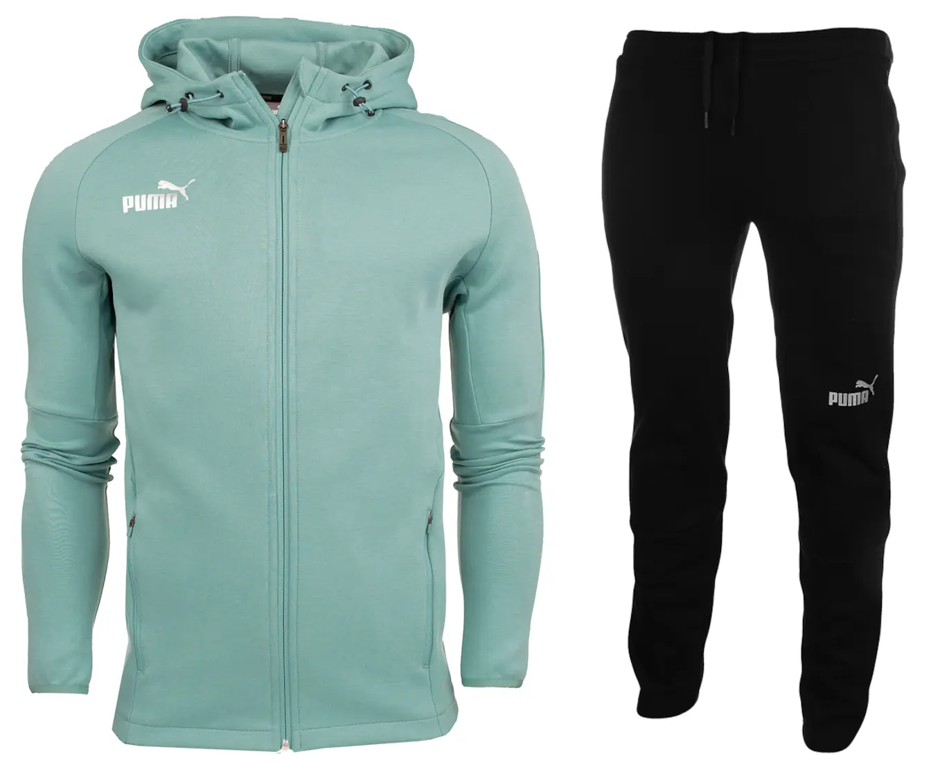 PUMA Komplet męski TeamFinal Casuals Hooded 657383 34/657386 03