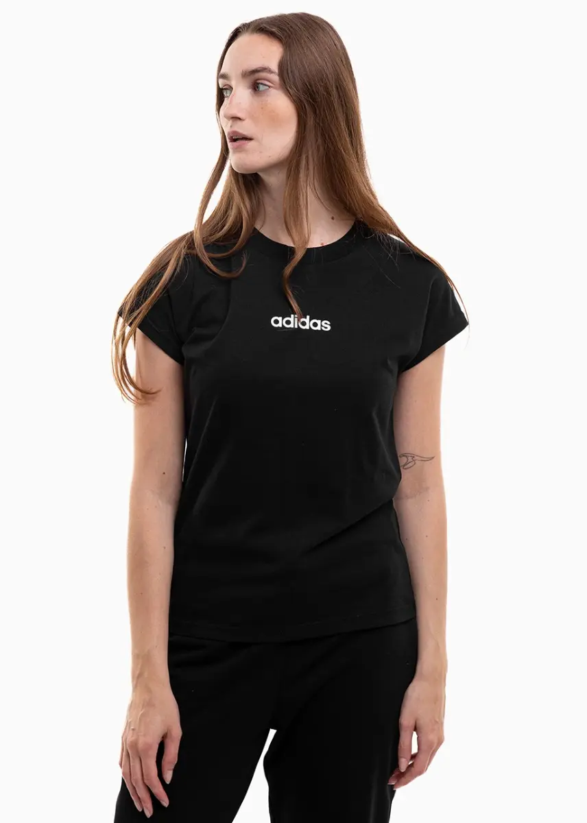 adidas Koszulka damska Essentials Linear Cotton JC8238