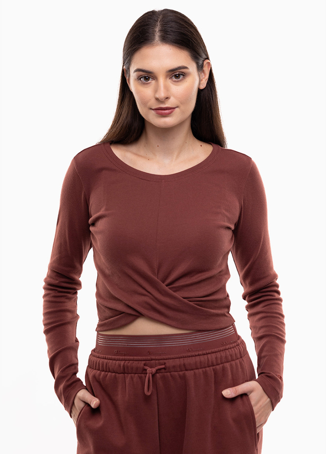 Champion Koszulka damska Crewneck Croptop 117435 MS524 Champion Koszulka damska Crewneck Croptop 117435 MS524