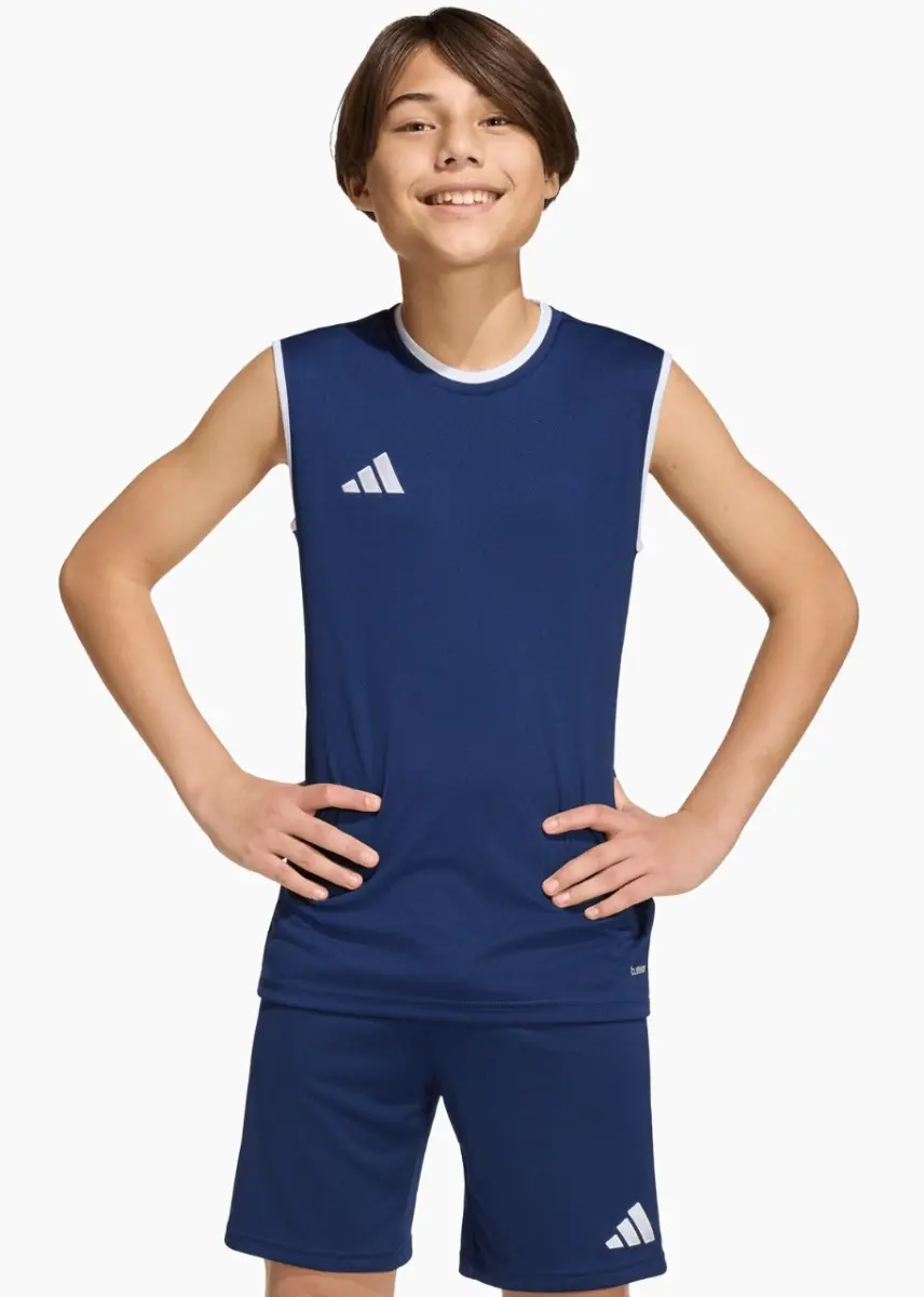 Koszulka treningowa dla dzieci adidas Entrada 26 Sleeveless Jersey KB3936
