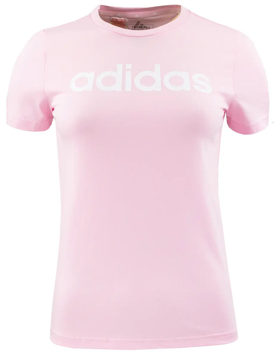 adidas Koszulka dla dzieci Essentials Linear Logo Cotton Slim Fit Tee IC3152