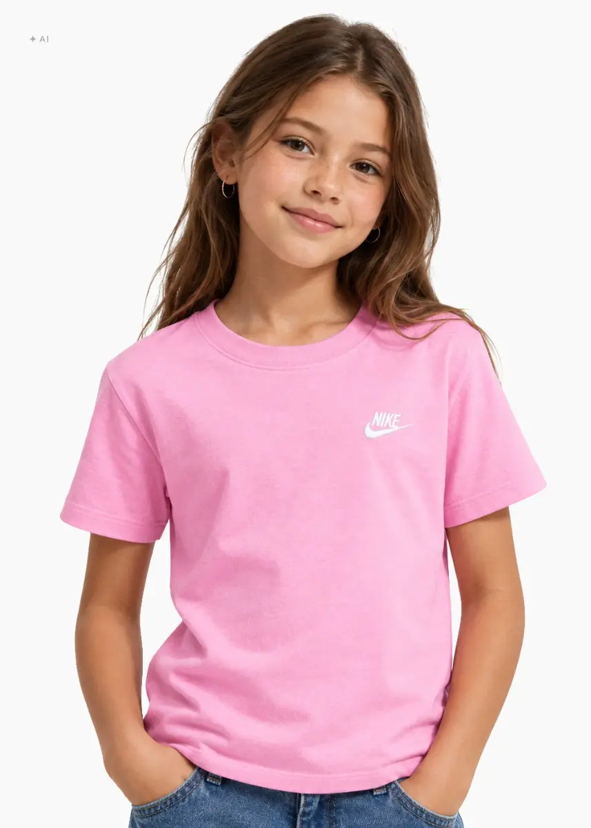 Koszulka bawełniana dla dzieci Nike Sportswear FZ5177 621