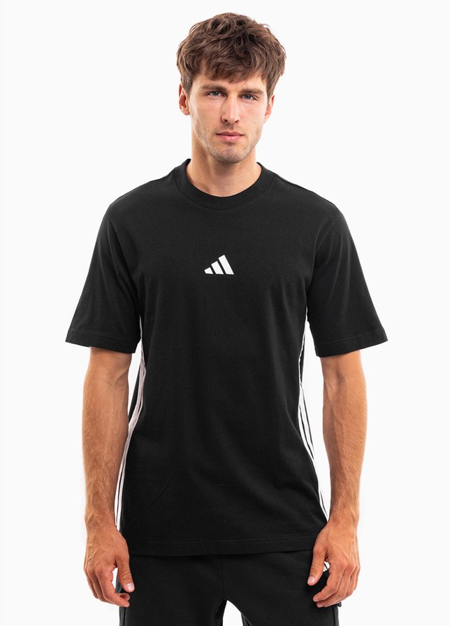 adidas Koszulka męska Essentials 3-Stripes Single Jersey JD1906 adidas Koszulka męska Essentials 3-Stripes Single Jersey JD1906
