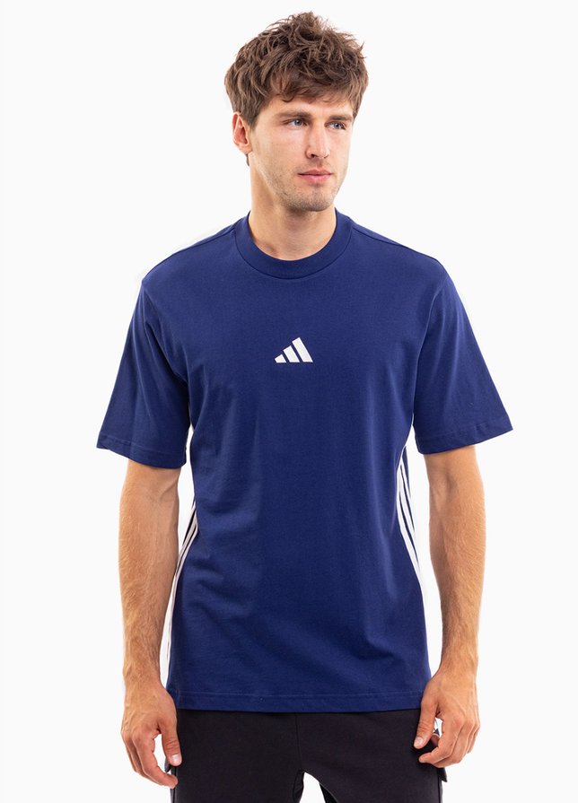 adidas Koszulka męska Essentials 3-Stripes Single Jersey JE6399 adidas Koszulka męska Essentials 3-Stripes Single Jersey JE6399