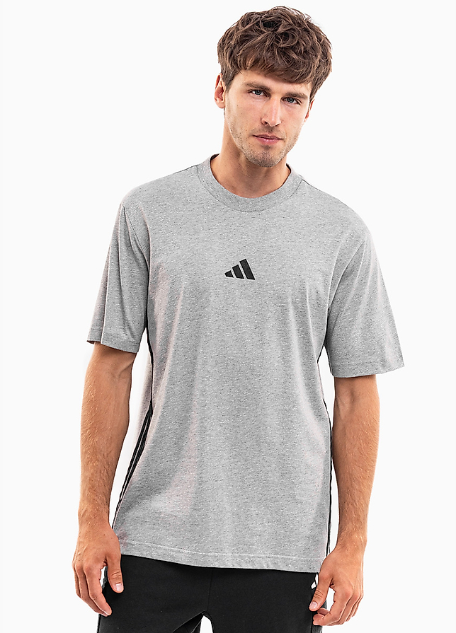adidas Koszulka męska Essentials 3-Stripes Single Jersey JE6396 adidas Koszulka męska Essentials 3-Stripes Single Jersey JE6396