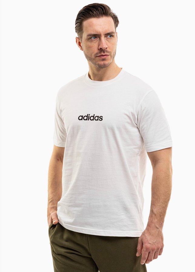 adidas Koszulka męska Essentials Linear Single JE9000 adidas Koszulka męska Essentials Linear Single JE9000
