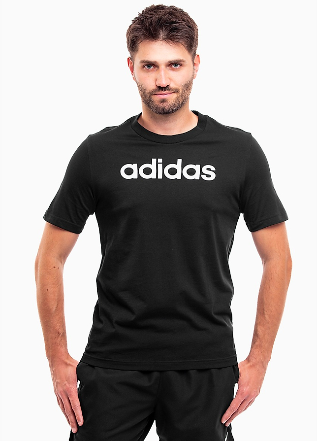 adidas Koszulka męska Essentials Single Jersey Linear Embroidered Logo Tee IC9274 adidas Koszulka męska Essentials Single Jersey Linear Embroidered Logo Tee IC9274