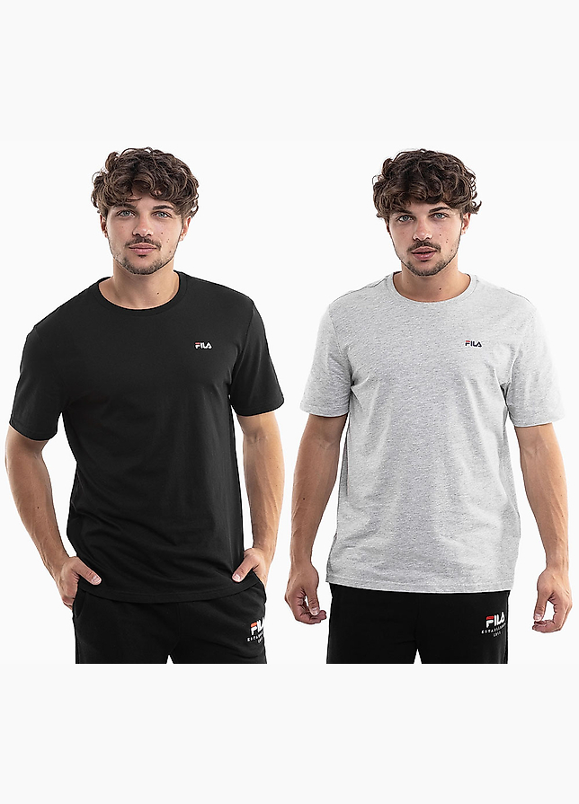 Fila Koszulka męska Brod 2pcs FAM0083 83227 Fila Koszulka męska Brod 2pcs FAM0083 83227