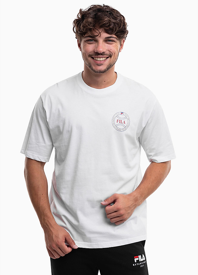 Fila Koszulka męska Parella FAM1108 10001 Fila Koszulka męska Parella FAM1108 10001