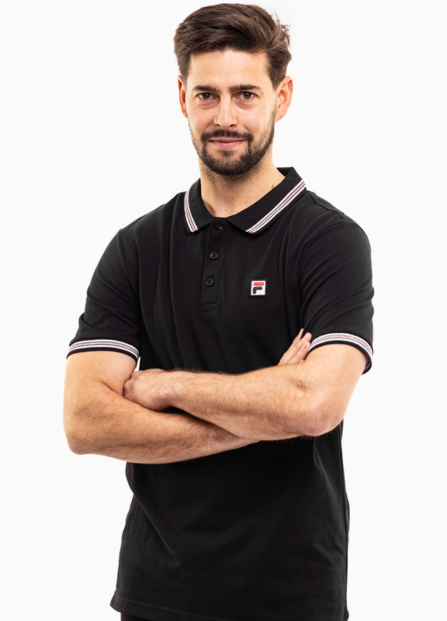 Fila Koszulka męska polo Lubbeek FAM0898 80010 Fila Koszulka męska polo Lubbeek FAM0898 80010