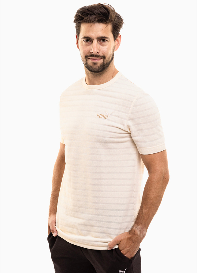 PUMA Koszulka męska Ess Elevated Structured Tee 684722 99 PUMA Koszulka męska Ess Elevated Structured Tee 684722 99