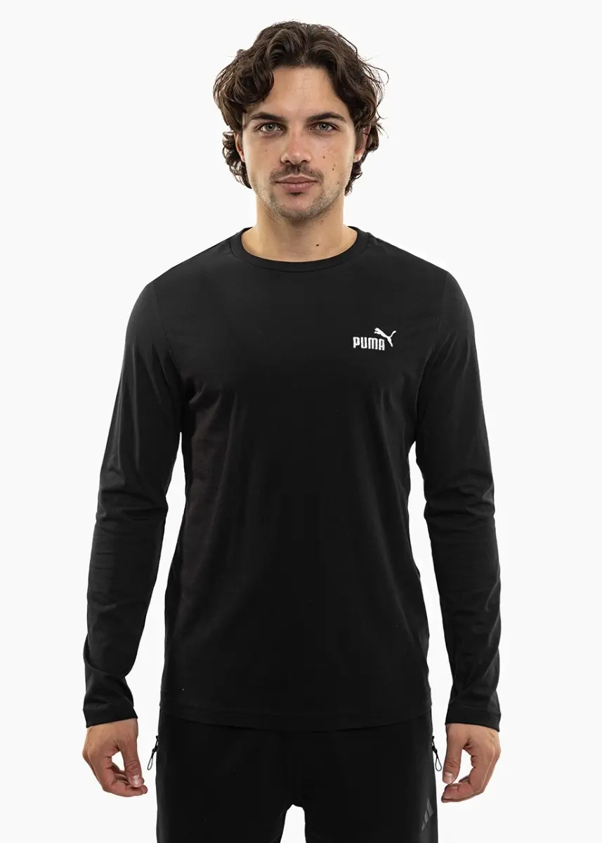 Koszulka męska z długim rękawem Puma ESS No. 1 Logo Longsleeve Tee 682546 01