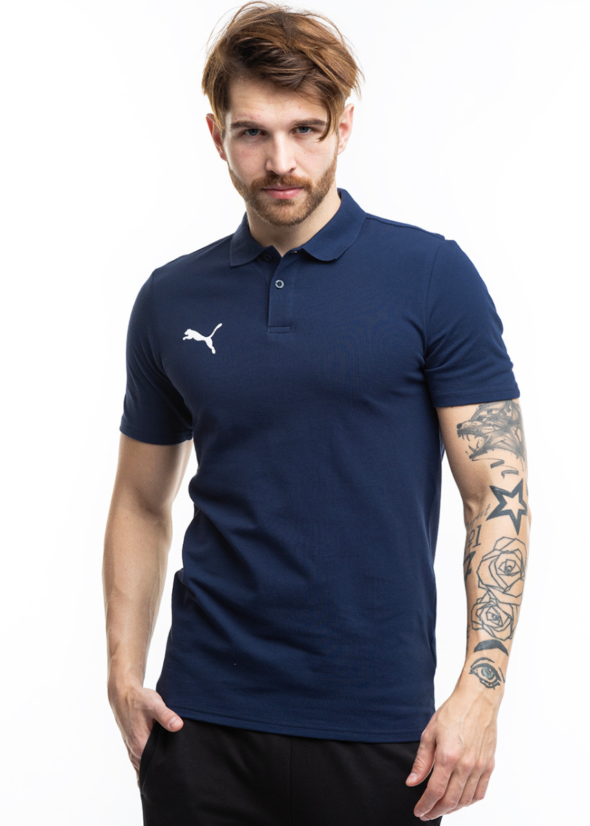 ■PUMA■ Team Goal Polo Asian Fit Short Sleeve T-Shirt 65946 Onestopsports > Puma T-Shirts & Polo Shirts > Puma Team Goal