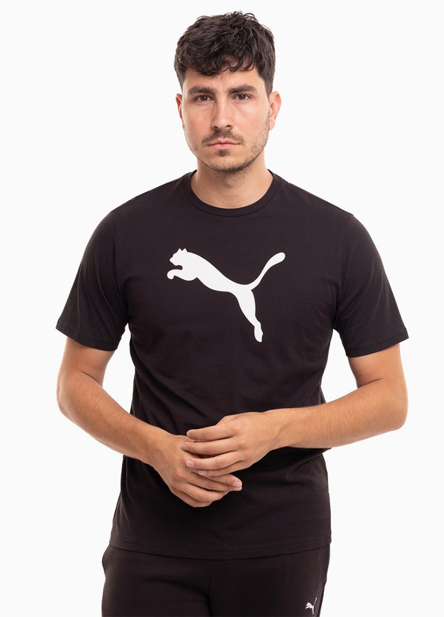 PUMA Koszulka męska Team Rise Logo Jersey Cotton 658705 03 PUMA Koszulka męska Team Rise Logo Jersey Cotton 658705 03