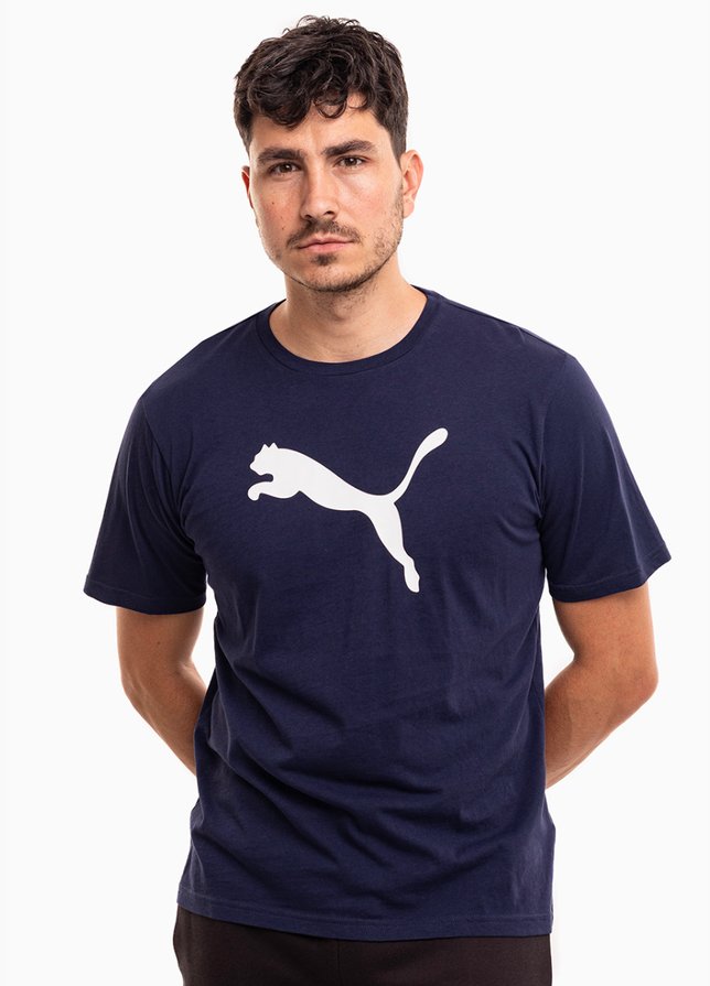 PUMA Koszulka męska Team Rise Logo Jersey Cotton 658705 06 PUMA Koszulka męska Team Rise Logo Jersey Cotton 658705 06